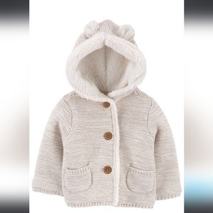 Baby sherpa-lined Cardigan